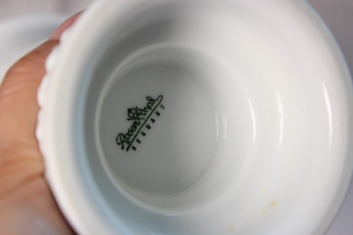 Rosenthal Maria Weiß Essig/Ölkännchen / Kuchenplatte/ Topf Einzel verkaufen - Picture 14 of 24