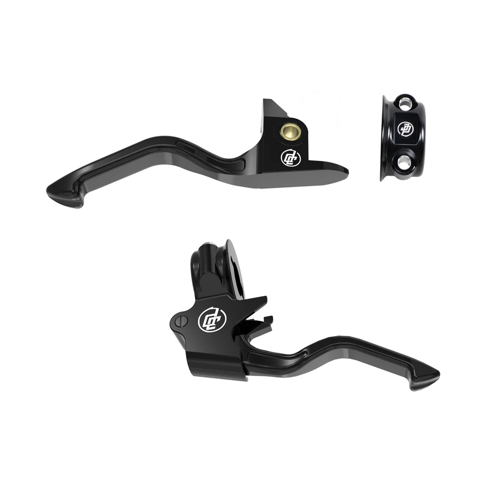 Easy Pull Clutch & Brake Lever Hand Controls Fits Harley 2018-2024 Softail FXBB - Image 2 of 4