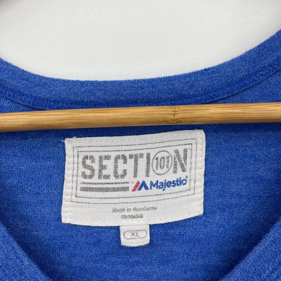 Majestic Section 101 T-Shirt Men's Size XL Blue Florida Gators NCAA Graphic Logo - Image 4 of 4