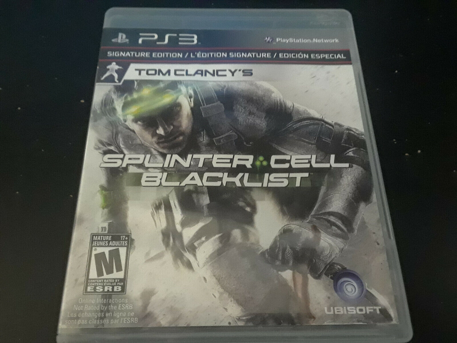 Splinter Cell Blacklist Signature Edition (launch only), Ubisoft,  PlayStation 3, 008888368359 