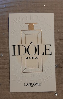 Carte Parfumée - Parfum Card. Lancôme - Idol