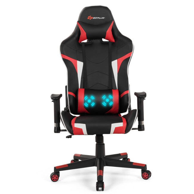 GoPlus Computer Gaming Chair Black/Red (HW66185RE) for sale