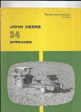 John Deere 34 Spreader Operator's Manual OM-C18820