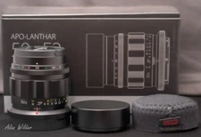 Voigtlander APO-LANTHAR 50mm F2 Aspherical NIKON Z mount with Op/Tech Hood Cover