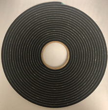 JVCC SF-VFMD Single-Sided PVC Foam Tape: 1/4 in. thickness x 1/2 in. x 11.7 yds.
