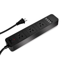 Elinker 3-outlet Power Strip With 4 Usb Charging Ports Home/office Surge Prot... on sale Elinker 3-outlet Power Strip With 4 Usb Charging Ports Home/office Surge Prot... on sale