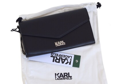 Karl Lagerfeld Damen Geldbörse Portemonnaie K/Stone Wallet schwarz  22WW3207