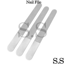 Metal Stainless Steel Nail File Double Sided Manicure Pedicure-20 cm-Choose one
