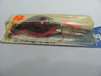 Vintage Mann's Brown Crawfish 20+ Crankbait Lure NOS With Bounus Little George
