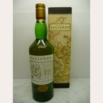 Talisker 10 years Originalabfüllung Pre Classic Malt Green 70er Jahre 45,8% 75cl