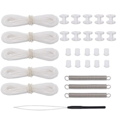 #ad #ad RV Shade Repair Kit Day Night Pleated Shade Restringing Kit White $22.28