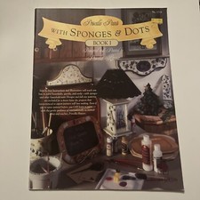 Pricilla Paints with Sponges and Dots Book 1 Priscilla Hauser Tole Painting Book