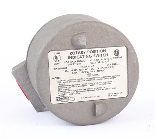 Proximity 2AD0 Rotary Position Indicating Limit Switch, 125/250V AC/DC - Picture 3 of 6