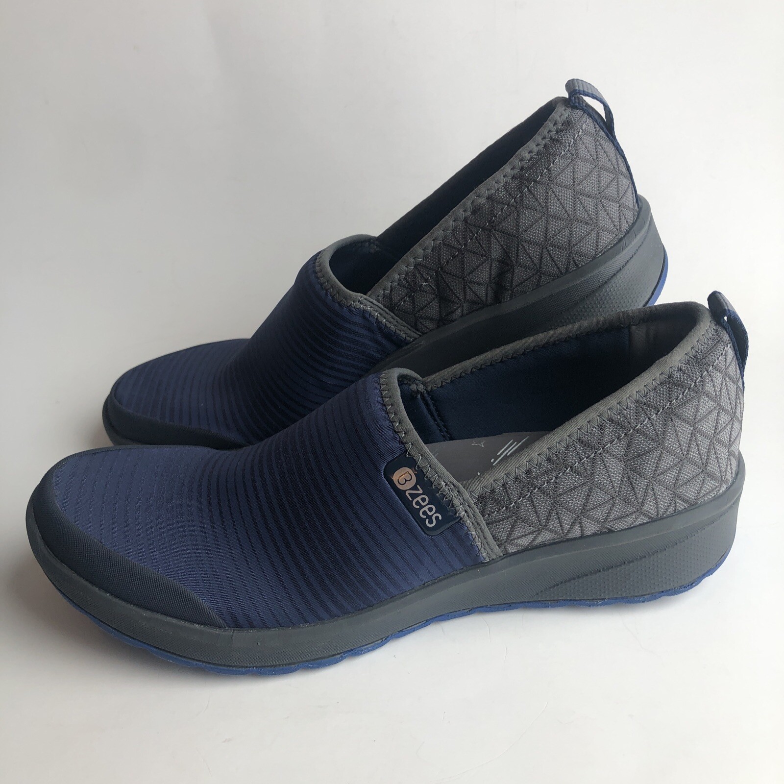 KEEN Scarpe da donna sneakers slip on BZees Glee blu navy grigio 8 5 m astronave Earth Epcot