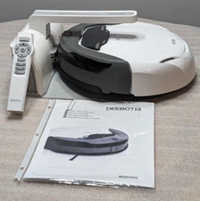 Ecovacs Deebot D63S Robotic Vacuum w/ Remote, Charger & Manual - Strong Battery!