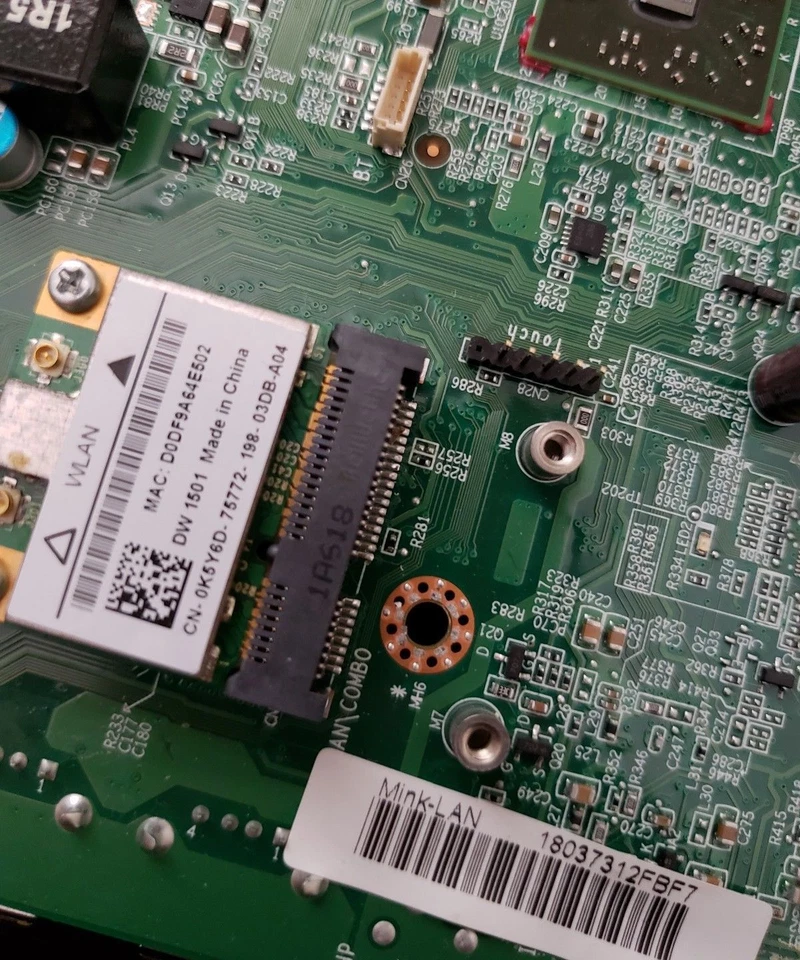 for Dell Inspiron One D2305 AMD Motherboard AM3 DPRF9 0DPRF9 CN0DPRF9 CN-0DPRF9 - Image 3 of 4