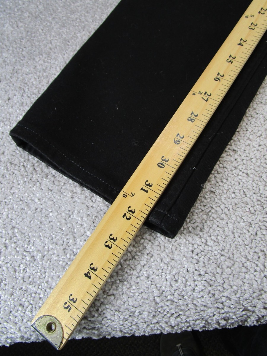 Vintage Calvin Klein Jeans Mens 33 Black Denim Slim Fit Vintage Calvin Klein Jeans Mens 33 Black Denim Slim Fit