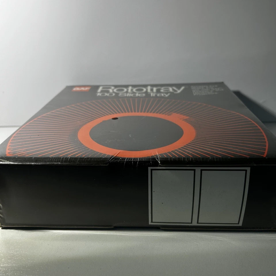 Rototray 100 Bandeja Deslizante Proyector GAF Sawyer's 2 x 2 Diapositivas NUEVO Sellado Foto 2 de 4