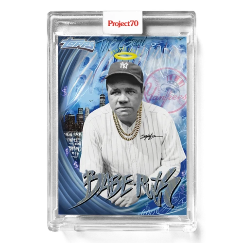 2021 TOPPS PROJECT70 #627 Babe Ruth By King Saladeen