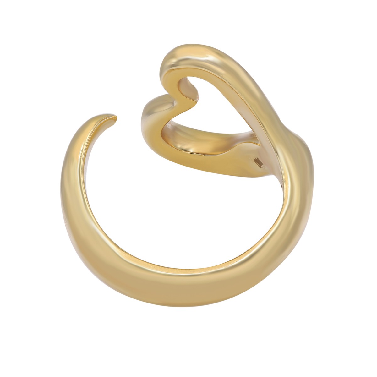 【ユーズド品】TIFFANY　Open Heart Ring　＊665 ユーズド品】TIFFANY Open Heart Ring ＊665