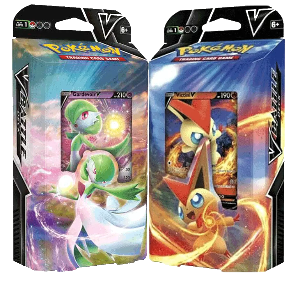  Pokémon TCG: V Battle Decks: Victini Or Gardevoir Box