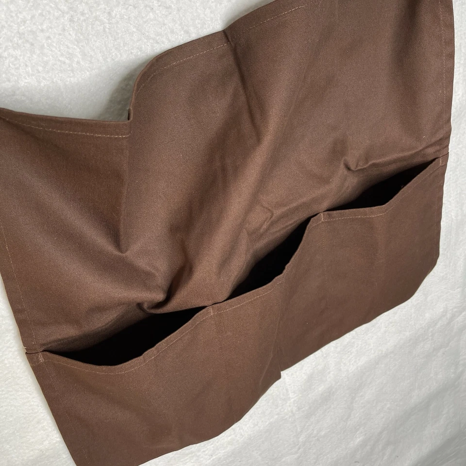 Uncommon Threads Unisex Waist Apron Tie Closure 22W X 18L Brown One Size NWOT - Image 3 of 4