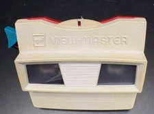 Vintage 1970s GAF View-Master Viewer Red / White / Blue Handle