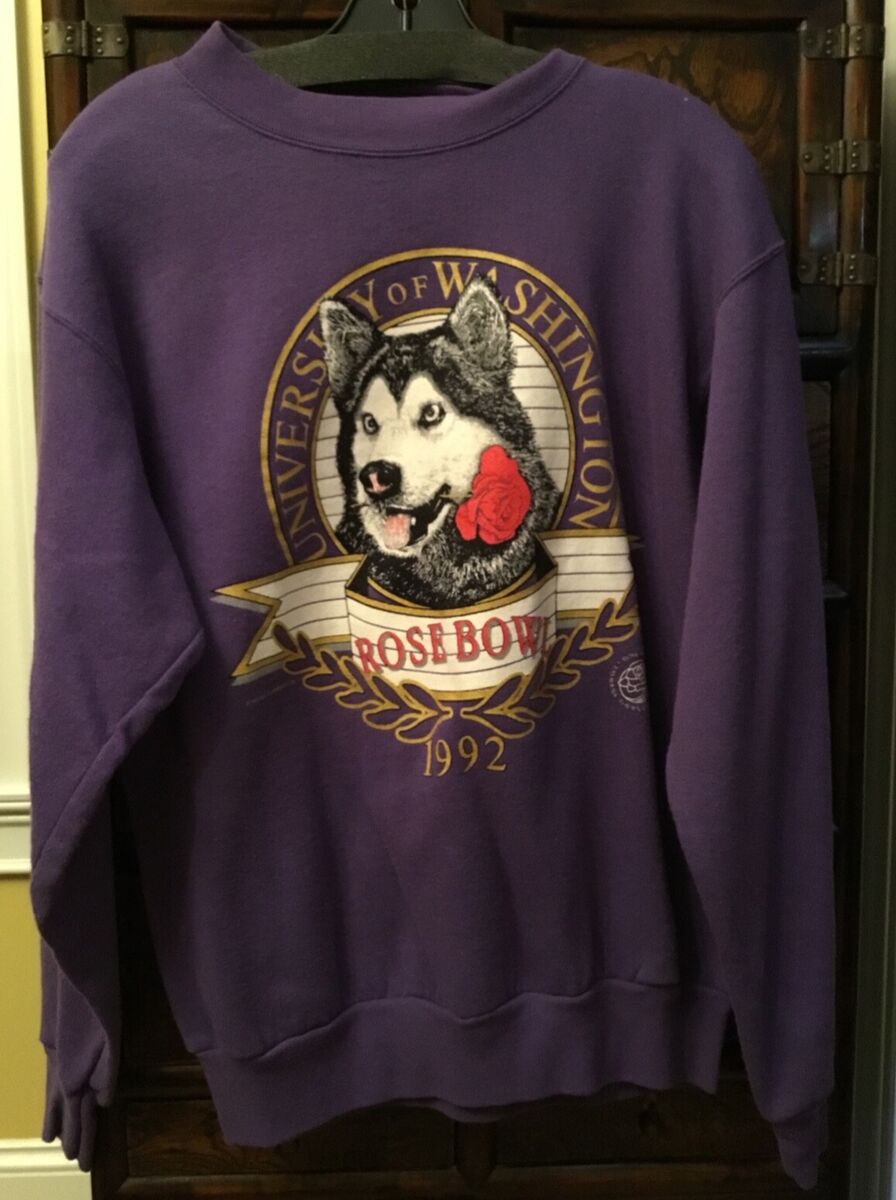 Vintage University Washington Huskies Rose Bowl 1992 Vintage University Washington Huskies Rose Bowl 1992