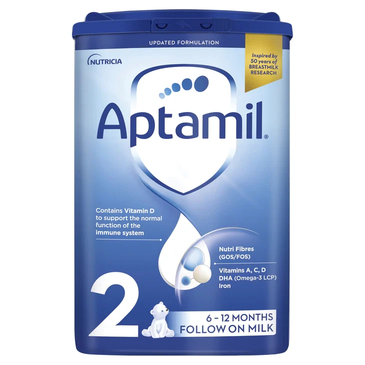 Aptamil 2 اتبع على مسحوق 800g حليب حليب الأطفال