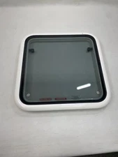 TAYLOR MADE HATCH WINDOW OFF-WHITE 19 3/4" X 19 3/4" MARINE BOAT