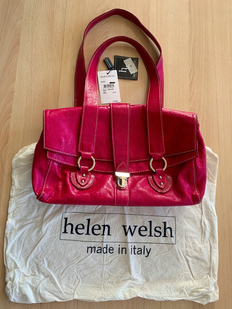 Made in Italy Pink Magenta Leather Bag Purse by Helen Welsh  display picture 2