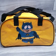 Duffel Gym Bag South Park Cartman as Batman Boy Yellow Shoulder Strap