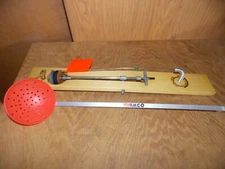 Husky Tip Up by HT W/NEW Lakco Ice Scoop Model #702 Approx 20" Handle  8/25
