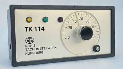 NEW NORIS TACHOMETERWERK TK 114 TYPE : TK114/126.13 RELAY LIMIT VALUE SWITCH
