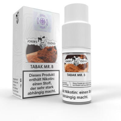 Jokers Cloud Tabak Mr.B Premium e Liquid by Steam-Time E-Zigarette