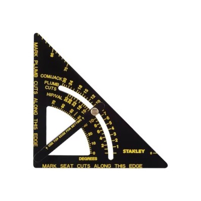 Stanley STA46053 170mm 6 3/4'' verstellbar Aluminium Layout Quick Square 46-053