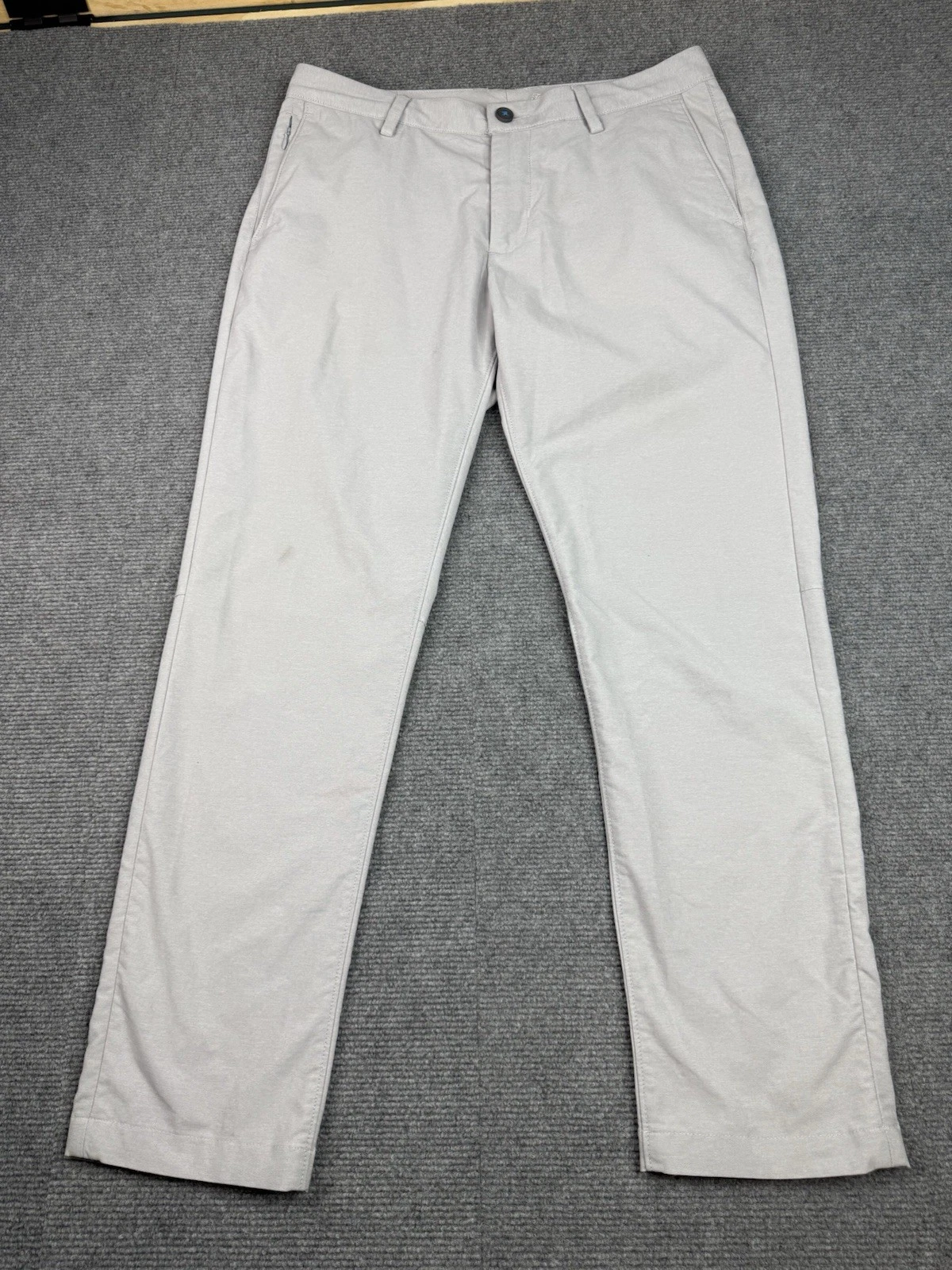 Tommy Bahama Chino Pants Performance Mens 34x32 Gray Stretch Lightweight Golf