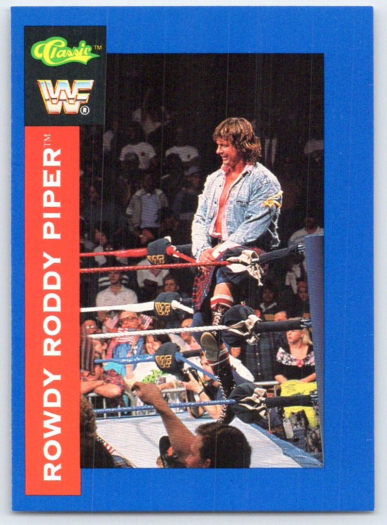 1991 Classic WWF Superstars #31 Rowdy Roddy Piper