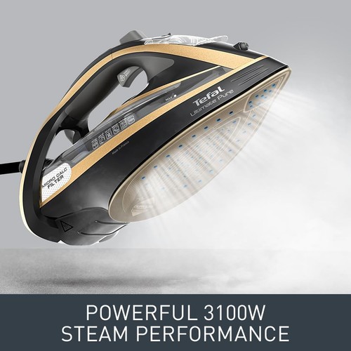 Tefal Ultimate Pure Steam Iron, 3100W, Anti Stain Filter, Steam Boost, Anti Drip - Picture 6 of 8