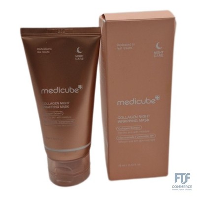 Medicube Collagen Night Wrapping Cream | Overnight Sleeping Mask to protect skin
