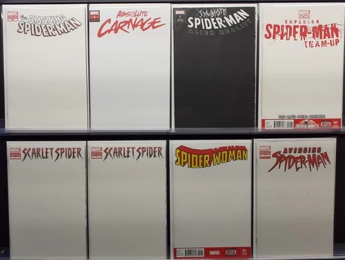 AMAZING SPIDERMAN #648 CARNAGE 1 SYMBIOTE SUPERIOR TU SCARLET BLANK VARIANT X8