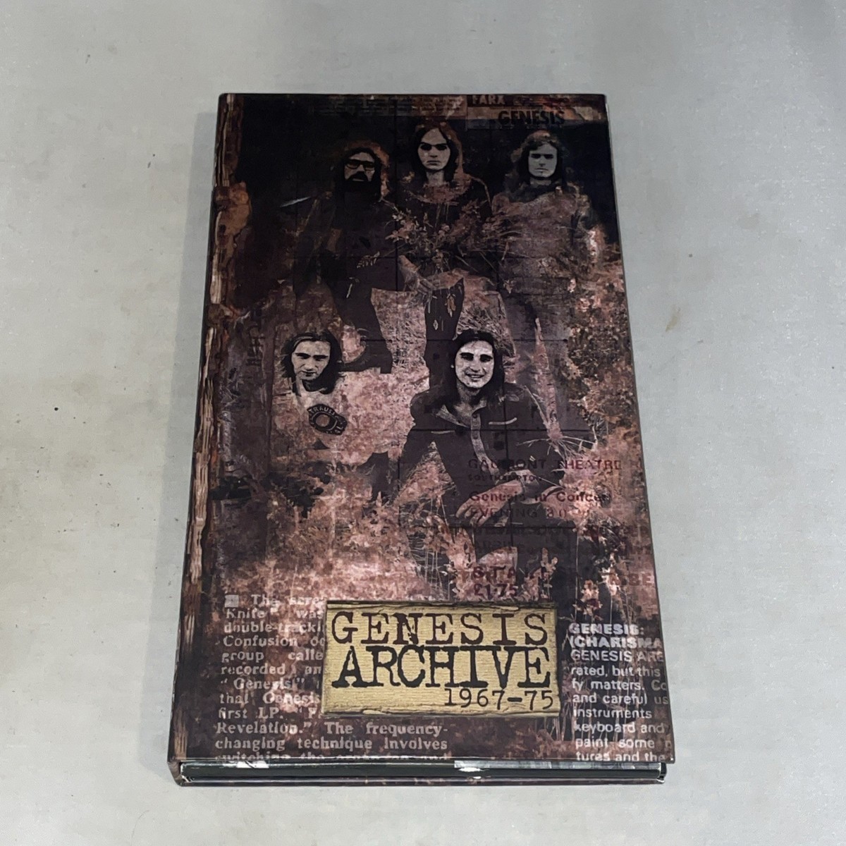 GENESIS ARCHIVE Vol 1967-1975 4-CD Box Set (Peter Gabriel