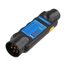 7 Core Trailer Tester for Car Trailer Power Taillight Circuit Signal Socket