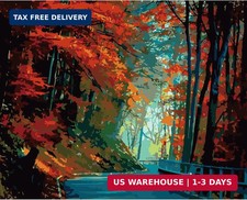 Paint by Numbers Kit for Adults Beginner, Landscape Easy Adult Paint by Number
