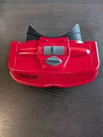 Nintendo Virtual Boy Software with AC Adapter Tap All Tested and Working