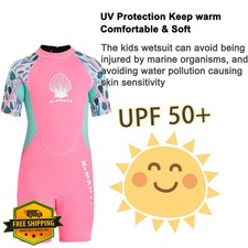Wetsuit Kids Full Suit 2.5mm Neoprene Long Sleeve Warm Swim Dive