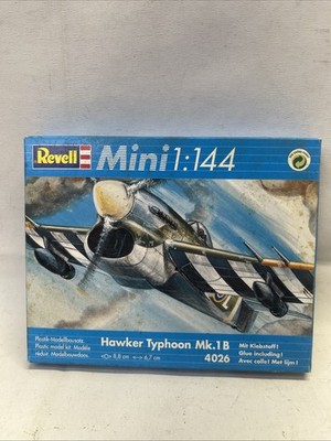 HAWKER TYPHOON Mk.1B KIT.  1/144 SCALE KIT REVELL Mini New Sealed! Free Shipping