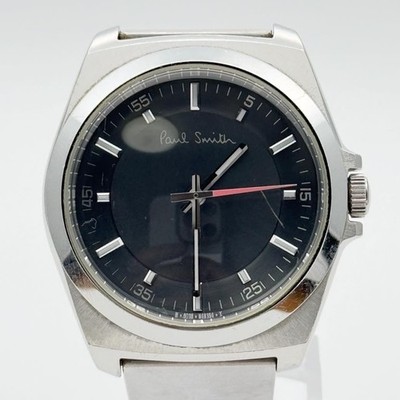 Paul Smith geschlossene Augen 6038-H24741 Quarzuhr blaues Zifferblatt...