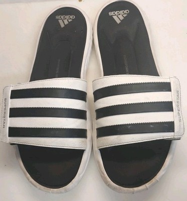 Adidas Superstar 3G Slides Cloudfoam Surround Comfort White/Black Sz 13 |  eBay
