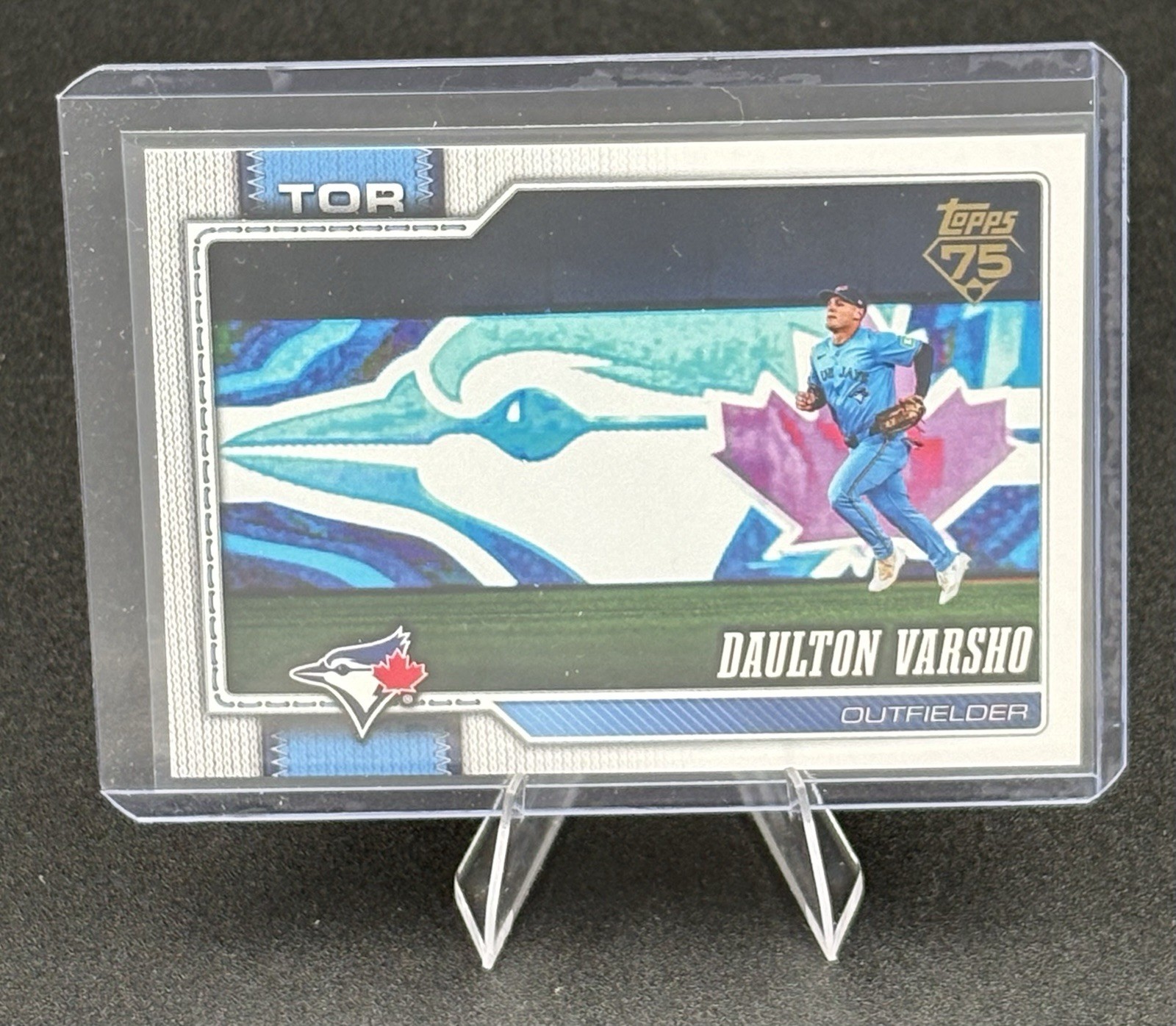 2026 Topps Series 1 Daulton Varsho #2 Golden Mirror Toronto Blue Jays